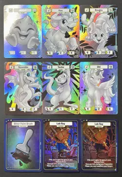 2024 Upper Deck Neopets Battledome TCG 25th Anniversary Celebration 350 Card Lot - Image 2