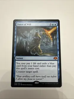 Force of Will Blue Mythic Rare Mtg Magic the Gathering card - Image 1