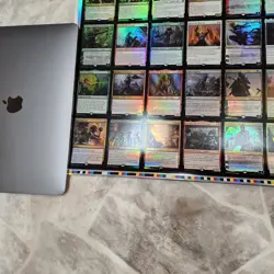 MTG War of the Spark Uncut Foil Sheet Still With Shipping Tube SHIPS FAST - Image 2