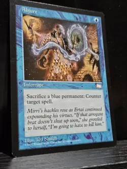 MTG Abjure - Weatherlight - Lightly Played - Image 1