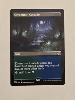 Dreamroot Cascade - Showcase - Crimson Vow - Near Mint - MTG - Image 1