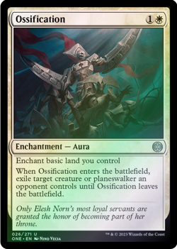 Ossification 026/271 Phyrexia: All Will Be One Foil MTG Uncommon - Image 1
