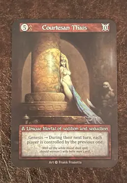 Sorcery Contested Realm Alpha Courtesan Thais Frazetta Unique Non Foil - Image 1