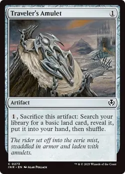 FOIL TRAVELER'S AMULET x4 mtg LP-NM Innistrad Remastered 4 Common - Image 1