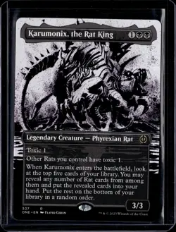Karumonix, The Rat King - 307 - ONE - NM - MTG Magic the Gathering - Image 1