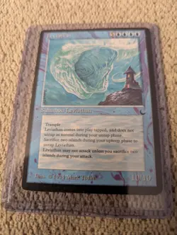 Magic The Gathering MTG The Dark Leviathan - Image 1