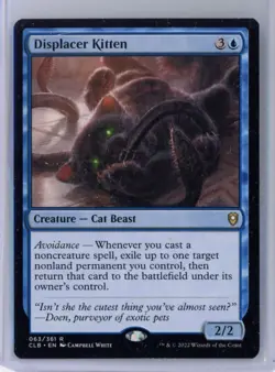 MtG CLB Displacer Kitten #63 Non-Foil - Image 1