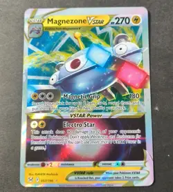 Pokemon Lost Origin Magnezone VSTAR Ultra Rare Card 057/196 NM - Image 1