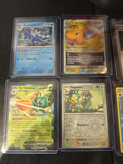 Pokemon TCG lot (8) Mew Dragonite Rare Foil - Image 2
