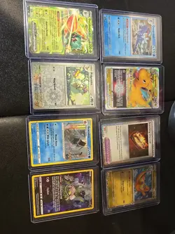 Pokemon TCG lot (8) Mew Dragonite Rare Foil - Image 4