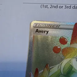 Avery 211/198 Rainbow Secret Rare Pokemon 2021 Chilling Reign LP/NM - Image 3
