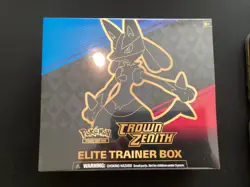 POKEMON CROWN ZENITH ETB, 5 MINI TINS FULL ART SET & 5 PACKS SEALED!!! 820650851476 - Image 2