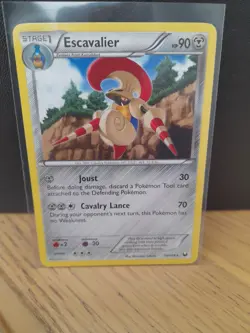 Pokemon Card Escavalier 74/108 Dark Explorers - Image 1