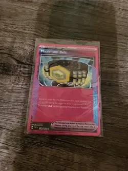 Maximum Belt 154/162 SV05: Temporal Forces Pokemon Card - Image 1
