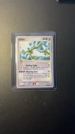 Pokemon 2006 World Championships Gold Star Latias Promo Card 105/107 - Image 1