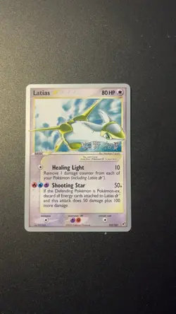 Pokemon 2006 World Championships Gold Star Latias Promo Card 105/107 - Image 2