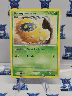 Burmy Sandy Cloak 57/99 Pokemon Arceus LP - Image 1