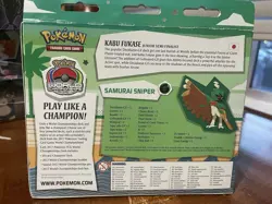 Pokemon 2017 World Championships Deck Kabu Fukase Samurai Sniper New Sealed - Image 3