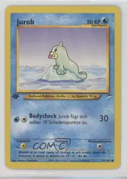 Seel German 1st Ed. Pokemon Neo Destiny #81 2002 - Image 1