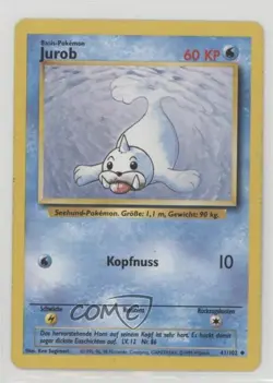 Seel German Pokemon Base Set #41 1999 - Image 1