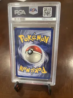 1999 POKEMON BASE SET UNLIMITED #3 CHANSEY-HOLO PSA 5 - Image 2