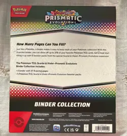 Pokemon TCG Prismatic Evolutions Binder Collection Sealed - Image 2