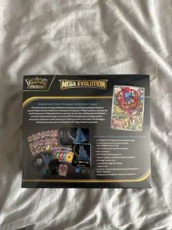 Pokemon TCG Mega Evolutions Elite Trainer Box Lucario Art Pokemon Center Sealed - Image 2
