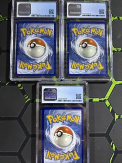 2021 Pokemon Shining Fates Hatenna Cgc 9 Hattrem Cgc 9 Hatterene Cgc 8.5 - Image 2
