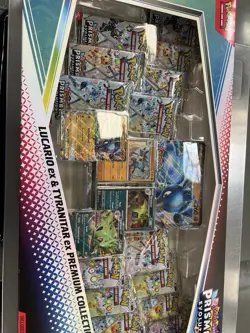 Pokemon Lucario Ex & Tyranitar Ex Premium Collection “BRAND NEW” SEALED - Image 1