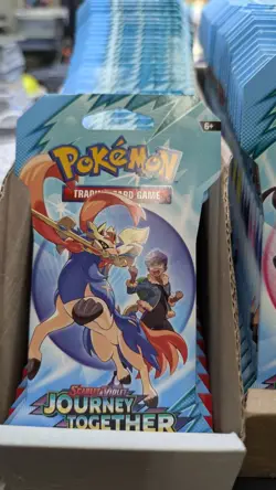 POKEMON SCARLET VIOLET JOURNEY TOGETHER SLEEVED BOOSTER PACK LOT Of 20 - Image 2