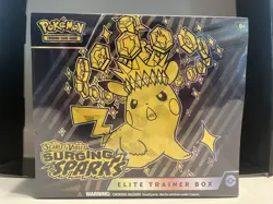 Surging Sparks Elite Trainer Box ETB - Factory Sealed - Pokemon Scarlet & Violet - Image 1