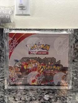 Pokemon TCG 2015 XY Primal Clash Booster Box Factory Sealed W/ Acrylic Case - Image 1