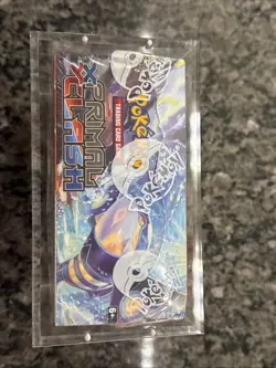 Pokemon TCG 2015 XY Primal Clash Booster Box Factory Sealed W/ Acrylic Case - Image 2