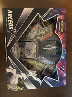 Pokemon TCG Arceus V Figure Box - 4 Pack 820650850165 - Image 1