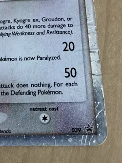 2006 POKEMON BLACK STAR PROMOS #039 RAYQUAZA ex - Image 2