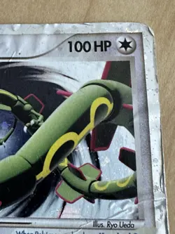 2006 POKEMON BLACK STAR PROMOS #039 RAYQUAZA ex - Image 3