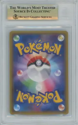 Pokemon Mega Charizard Y Poncho-Wearing Pikachu 208/XY-P Promo Japanese BGS 9.5 - Image 3