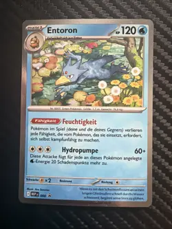 Pokemon TCG Golduck MEP 008 Mega Evolution Pokemon Blister Promo Entoron - Image 1