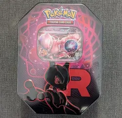 Pokemon TCG: Team Rocket Mewtwo Ex Tin - Brand New - Image 1