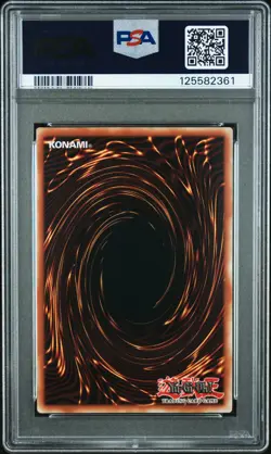 2007 YU-GI-OH! PREM PACK #EN001 MAGICIAN OF BLACK CHAOS PSA 10 - Image 2