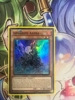 INFERNOID ANTRA GERMAN SUPER RARE SECE-EN013 DE013 NEAR MINT YUGIOH - Image 1