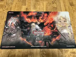 Yugioh The Chronicles Deck The Fallen & The Virtuous Release Event PRIZE Playmat - Image 1