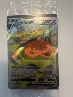 SEALED Charizard UPC V & VMAX SWSH260 SWSH261 SWSH262 Promo Cards - Image 1