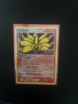 Pokemon Ninetales TCG Reverse Holo Card 19/108 Power Keepers Stamped - Image 1