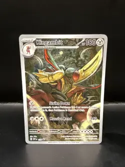 Pokemon Kingambit 130 Sv: Scarlet & Violet Promo Cards - Image 2