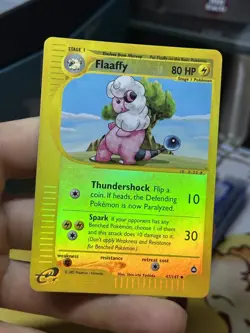 Flaaffy 47/147 Aquapolis 2002 Reverse Holo E-Series Vintage Pokemon Card TCG - Image 3