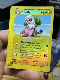 Flaaffy 47/147 Aquapolis 2002 Reverse Holo E-Series Vintage Pokemon Card TCG - Image 4