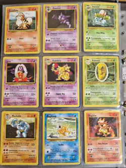 Full non-holo collection of Base Set 1999 WOTC Vintage Pokemon Cards - Image 4