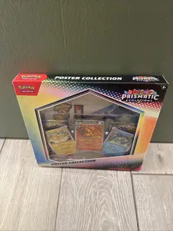 Prismatic Evolutions Poster Collection Full Set Sealed Pokemon Cards - Image 2