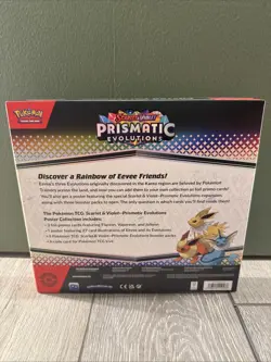 Prismatic Evolutions Poster Collection Full Set Sealed Pokemon Cards - Image 4